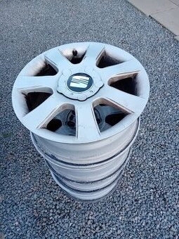 ALU KOLA R16 / 5x100/ R16 ORIG.SEAT+VW+ŠKODA - 1