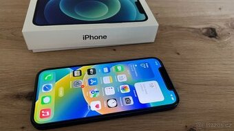 Apple iPhone 12 mini 64GB, příslušenství, 4500Kč