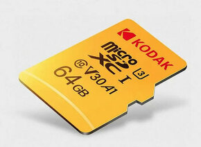 Paměťová karta MicroSD 64GB KODAK C10 U3 - 1