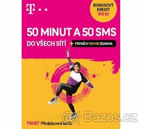 T - mobile sim karta - TOP číslo