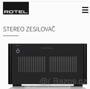 Obrázek k inzerátu: Koncový zesilovač Rotel RB-1590