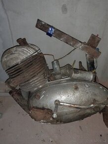 Motor JAWA 350 perak- 18