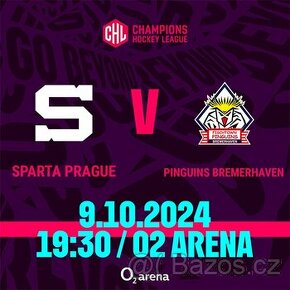 HC SPARTA PRAHA - PINGUINS BREMERHAVEN, klubové VIP