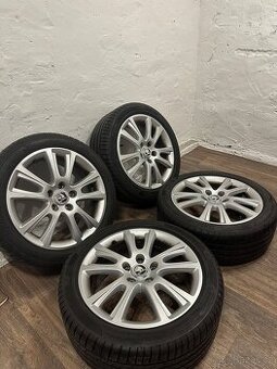 ALU Kola ŠKODA 5x112 R17 ZENITH Letní Pneu 225/45/17 - 1