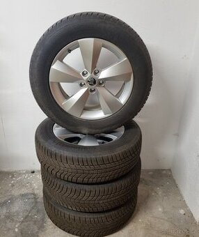 Zimní originální Škoda ALU sada Kodiaq 215/65 R17