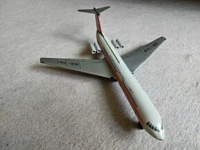 Plechové letadlo retro - 1