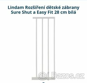 Lindam Rozšíření dětské zábrany Sure Shut a Easy Fit 28 cm