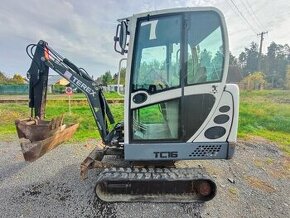 Obrázek k inzerátu: Minibagr TEREX TC16 roztah. podvozek + rychloupínák + 2 lžíc