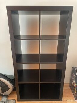 Ikea Kallax cerny black 40x80x150