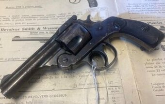 Pěkný U.S. historický revolver Harrington & Richardson .38SW