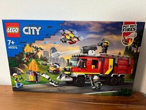 LEGO City 60374 Velitelský vůz hasičů - nové, nerozbalené