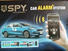 SPY CAR autoalarm, bluetooth, APP ovládání