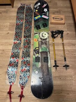 Splitboard GNU Billy Goat 166 komplet