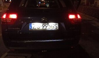 LED osvetleni SPZ EVC značky Peugeot Citroen