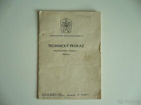 Technický průkaz CITROËN GS r.v. 1972