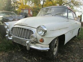 Škoda Felicia Kabriolet HardTop původní interiér 1959