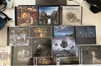 Dream Theater – velká kolekce originálních CD (12+ kusů)