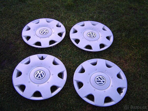 4 X ORIGINÁLNÍ POKLICE VW - 16"