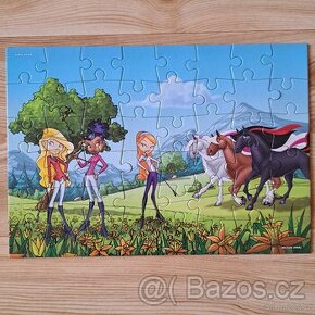 Puzzle koníci - Horseland 48 dílků