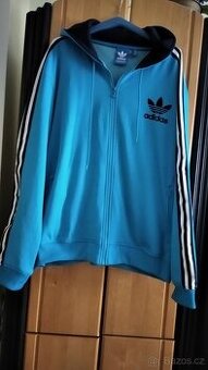 NOVÁ PĚKNÁ ZNAČKOVÁ MIKINA ADIDAS S KAPUCÍ.VELIKOST 2XL.