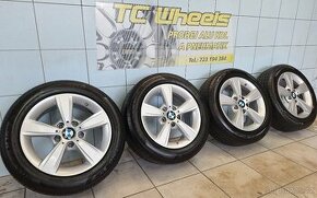 Alu kola R16 5x120 BMW + letní pneu 205/55/16 Pirelli - 1