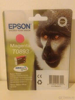 Originální toner, cartridge Epson T0893, C13T0893