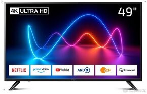 4K UHD SMART LED TV DYON SMART 49 XT úhlopř.123cm