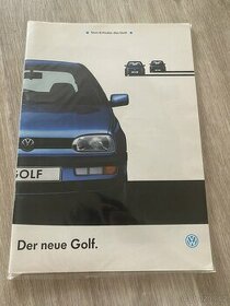 Prospekt VW Golf Mk3