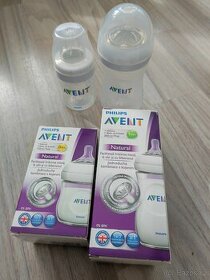 Kojenecké láhev Avent natural 125 ml a 260 ml