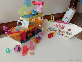 Loď lps littlest petshop Hasbro originál s doplňky kompletní - 1