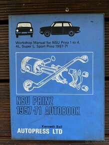 NSU PRINZ originalni montazni manual