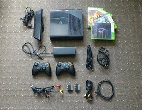 Konzole - Xbox 360 E - 250 GB + Kinect + 4 hry - 1
