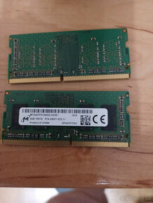 8GB paměť pro laptopy (2x4G RAM) DDR4 SO-DIMM PC4-2400T