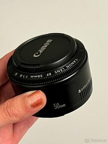 Canon lens EF 50 mm, f 1.8