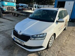 Škoda Fabia 1.0 70kw rv:2021/5 najeto:102tis motor start - 1