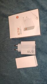 Xiaomi 67W nabíječka s USB-C kabelem bílá