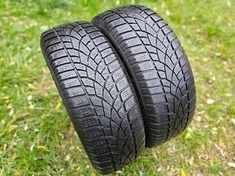 2x Zimní ZÁTĚŽOVÉ pneu Dunlop Winter 3D - 215/60 R17 C - 80%