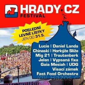 Hrady.cz Bouzov 2 permanentky (pátek+sobota) a VIP camp