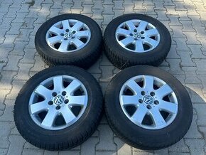 4x al kola 5x120 orig. + pneu zimní 215/65 R16C