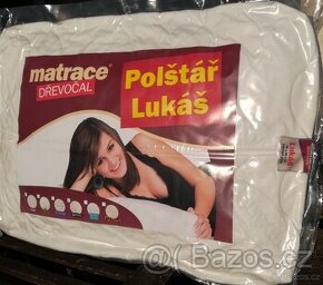 Polštář Lukáš Dřevočal 55×40×13 Lyocell PUR/líná pěna