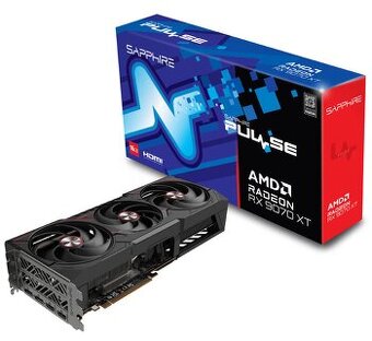 SAPPHIRE PULSE RX 9070 XT GAMING 16GB ,nová