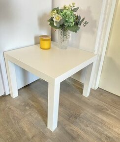 Bílý stolek IKEA LACK - 1