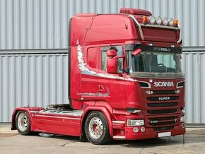 Scania R520 V8, LOW DECK, EURO 6, RETARDÉR, PRAVIDELNÝ SERVI