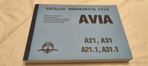 AVIA A21 A21.1 A31 A31.1 - katalog náhradních dílů - 1