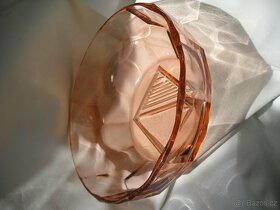 Váza a mísa barevné sklo - 1