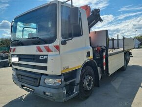 DAF CF 75.360 6x2 valník + HR Palfinger 10000