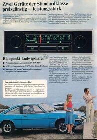 Autorádio Blaupunkt Ludwigshafen rok 1978