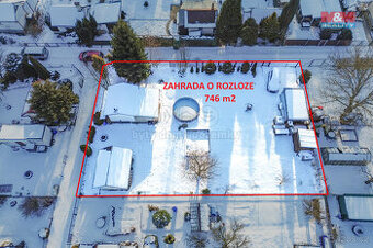 Prodej zahrady, 746 m², Ostrov