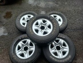 Prodám 5 ks NEJETÝCH kol Toyota 285/65R17 celoroční