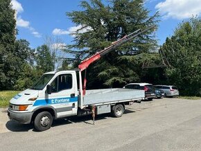 Iveco 35C11 s hydraulickou rukou